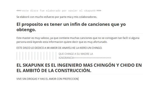 TextoDelJavierSkapunk